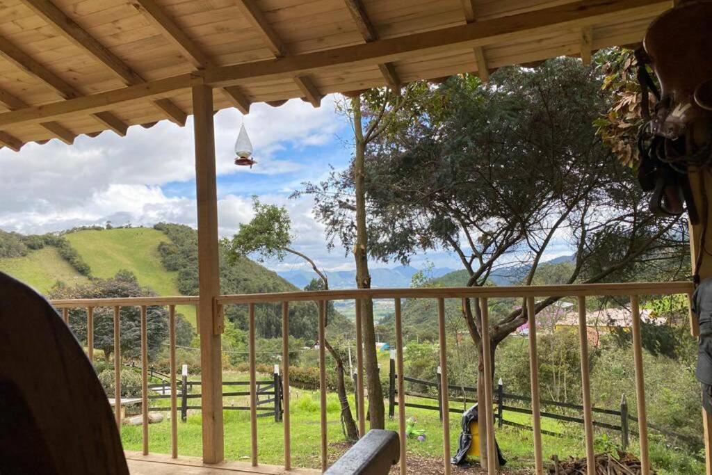 Un Refugio En Las Montanas De Tabio Exterior foto