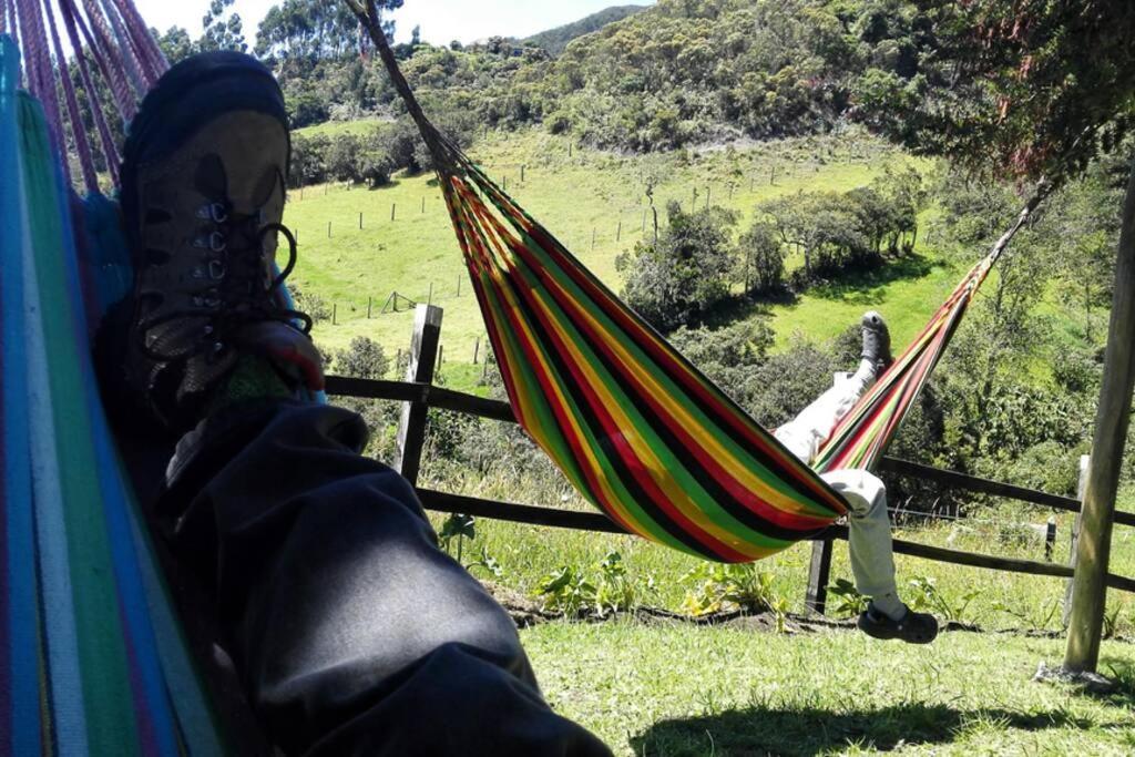 Un Refugio En Las Montanas De Tabio Exterior foto