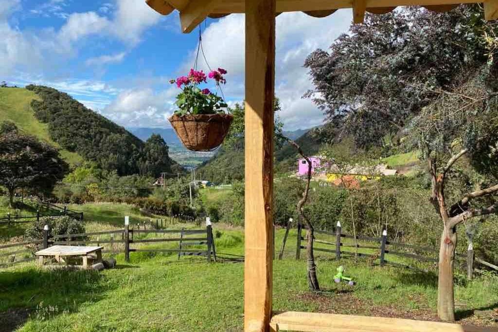 Un Refugio En Las Montanas De Tabio Exterior foto