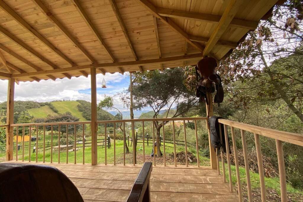 Un Refugio En Las Montanas De Tabio Exterior foto